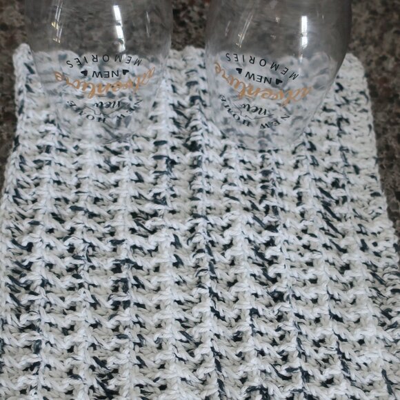 Multicolored Crochet Dish Drying Mats 100% Cotton Kitchen - Picture 10 of 13